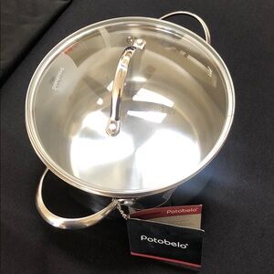 Potobelo Stainless Steel Pot with Lid
